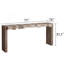 Console rustique en bois manufacturé moderne