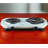 Brentwood 1500w Double Electric Burner, Portable White Countertop Hot Plate With Adjustable Heat, Even Heating & Easy To Clean Surface-16568417