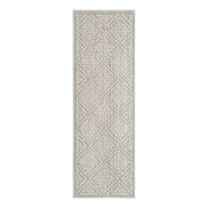 Indoor/Outdoor Trellis Area Rug, Runner 2' x 6'1"
