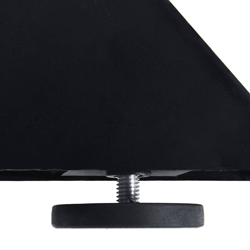 Table Leg, Black, 73cm H x 150cm W x 78cm D