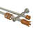 Stainless Steel/Cherrywood Lacquered