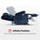 Anyri Lay Flat Dual Motor Power Recliner Lift Chair with Power Adjustable Headrest, Infinite Position, Fabric Upholstered