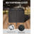 Cyberpit One Pro 25 Inch Smokeless Fire Pit, W/Pull-Out Ash Pan, Portable Outdoor Firepits, Carry Handle For Backyard Patio Camping, Stainless Steel, Green-1360685280-1360685281