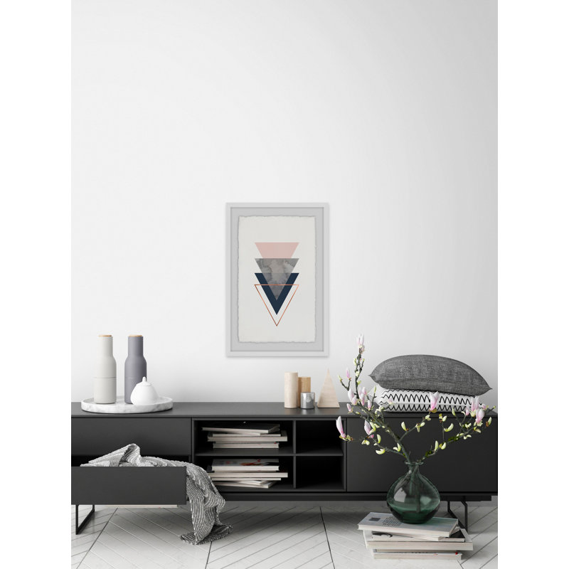 " Triangular Prism ", 24" H x 16" W x 1.5" D