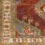Mags Machine Washable Oriental Burnt Orange/Orange Area Rug-2058555175