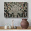 Soie tissée / détail de tissu damassé-William Morris-Toile tendue avec châssis-c. Fin du 19e siècle-314539157