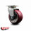 Poly on Aluminum Caster with Roller Bearing