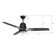 52'' Exton 3 - Blade LED Smart Standard Ceiling Fan with Wall Control and Light Kit Included.