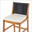 Tabouret de bar noir 4 pièces Arly