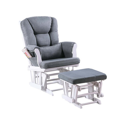 Luxurious Upholstered Glider Chair