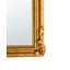 Iron Bowfront Floor Mirror