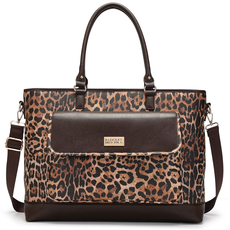 Sac de voyage BADGLEY MISCHKA Leopard Lux 30L
