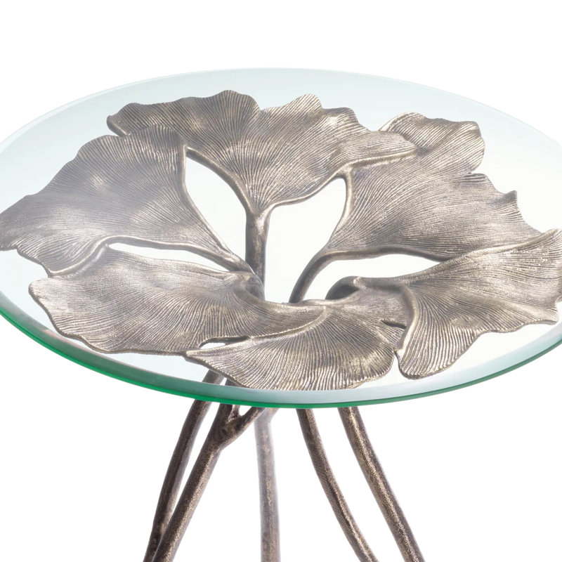 Poseidon Glass End Table