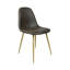 Santa Cruz 45cm H Genuine Leather Upholstered Side Chair-36049056