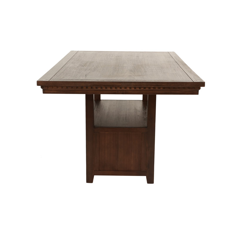 Echof 74.6'' L Rectangular Dining Table with Storage
