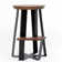 ARS Counter Stool with Metal Frame