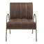 Zailah 27.5'' Wide Genuine Leather Accent Chair-1790278270