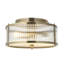 Clear Glass Flush Mount