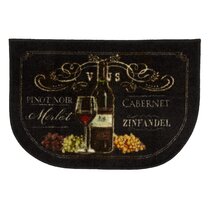 Cucina Kitchen Rugs and Mats Grape & Wine Theme – hapsho