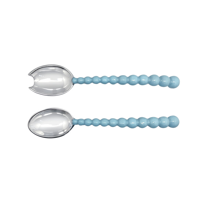 Salad Servers, Aqua