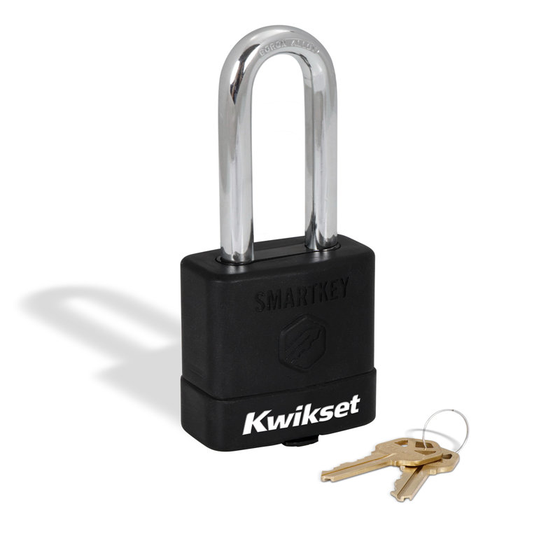 Cadenas en acier stratifié Kwikset SmartKey