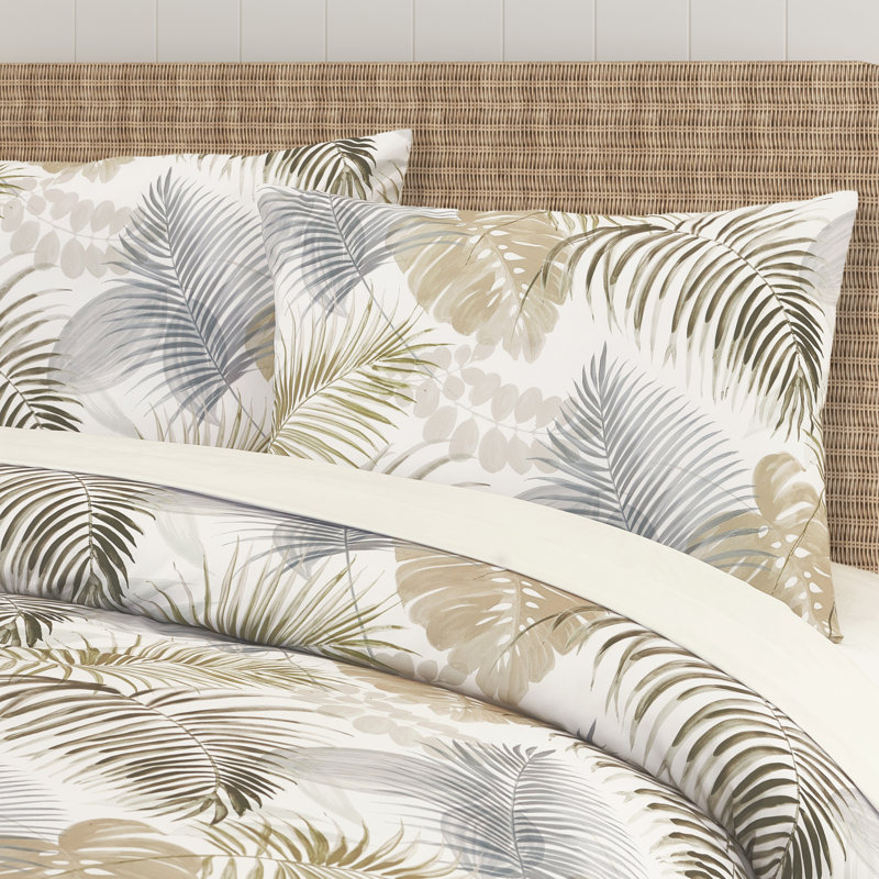 HATTERAS PLEIN / REINE 3PC. ENSEMBLE COMFONTER, Full/Queen Comforter + 3 Shams