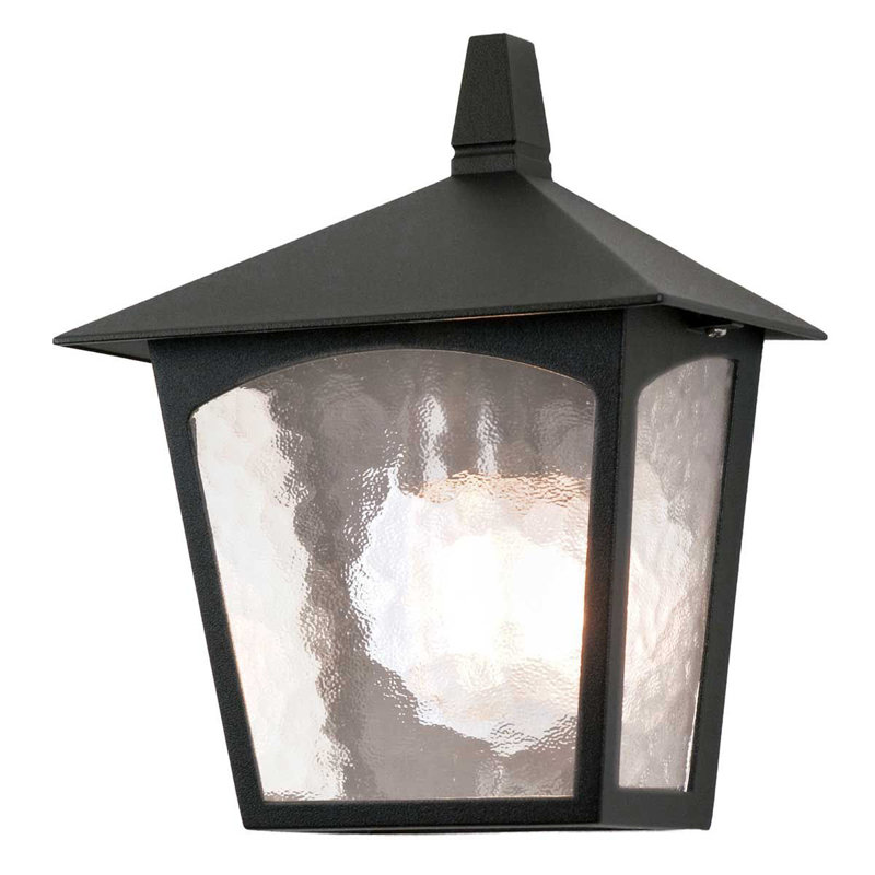 Valentina Frosted Glass Outdoor Wall Lantern, 24"H x 18.5"W x 14"D