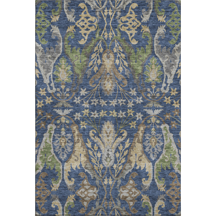 Premium Machine Washable Gurubaksh AMF1153 Global Rug