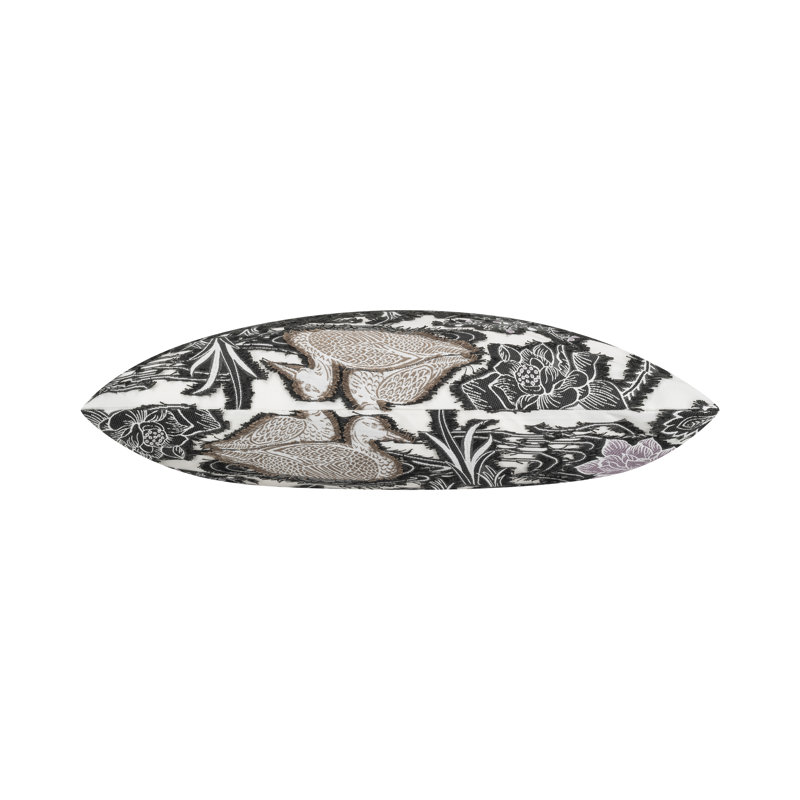 Crane & Lotus Pillow