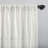 Waffle Texture Anti-Dust Cotton Blend Semi-Sheer Rod Pocket Single Curtain Panel-2034666485-2034666442