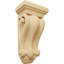 Corbeille en bois Cole Pilaster, (paquet de 6)-91125314-120330296