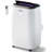 AIRO COMFORT 10,000 BTU Portable Air Conditioner Cools 450 Sq. Ft. With Dehumidifier And LCD Remote In White