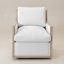 Fauteuil pivotant rembourré 27 po-1394753742