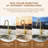 Willow Single-Handle Pull Down Sprayer Kitchen Faucet with Infrared Sensor, Soap Dispenser and Deck Plate-76655478
