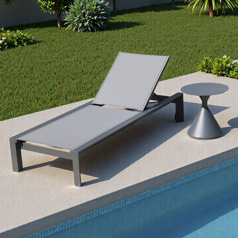 Outdoor Pool Hotel Lounge Chair