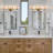 4 - Light Dimmable Vanity Light