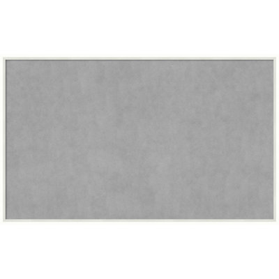 Tableau magnétique encadré blanc Lucie