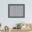 Tableau magnétique encadré gris sarcelle recyclé-101932489