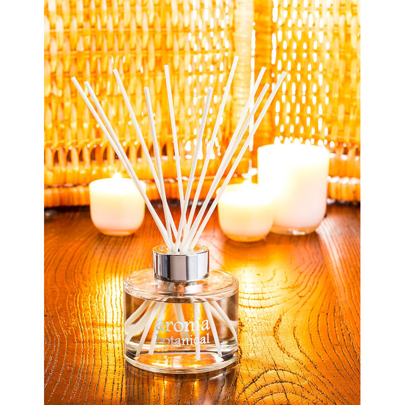 Aromatherapy Scented Jar Candle with Glass Holder, 3" H x 3" W x 3" D