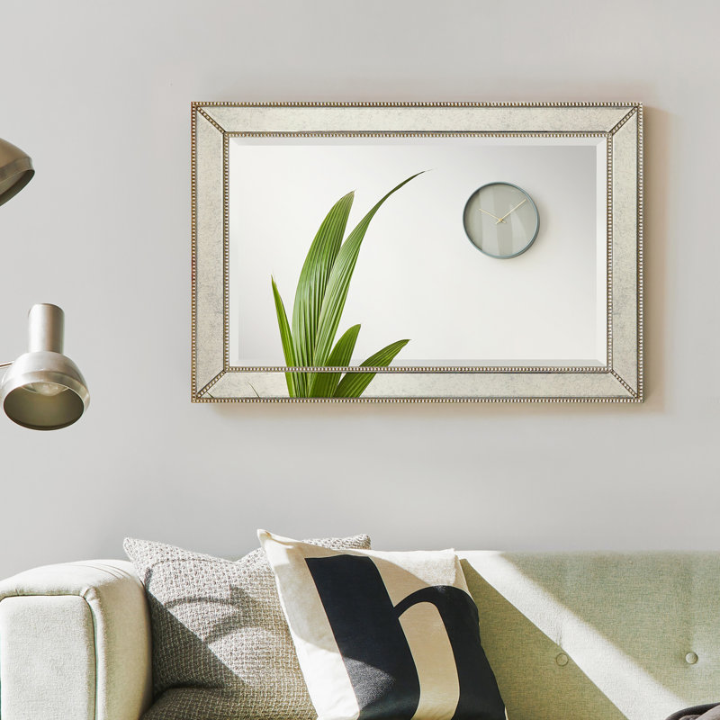 Dansfield Solid Wood Rectangle Mirror, 24" x 36"