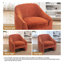 Fauteuil demi-tonneau rembourré Esly-1133026379