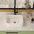 GAWEZA 12'' Ceramic Rectangular Bathroom Sink-99281604