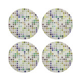 Mod Confetti Granada Pebble 16" Vinyl Placemat