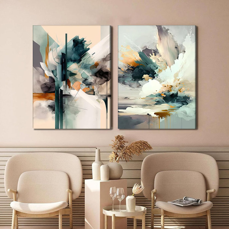 2 Piece Wrapped Canvas Print