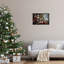 «Cheerful Santa Reading Canvas» par Imagine It Images-855951842-855951847