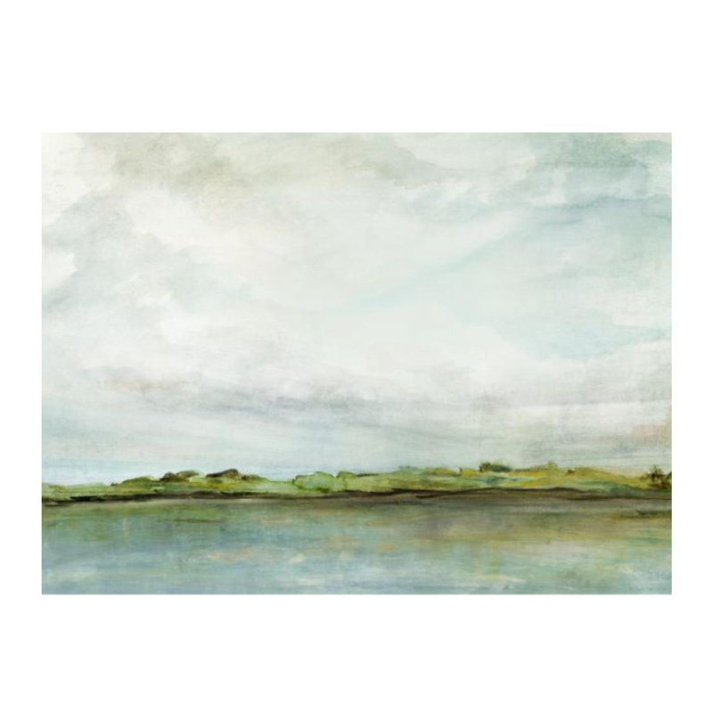 Sea Breezes IV by D’Alessandro Léon, 24" H x 33" W x 1.5" D, Knife Gel