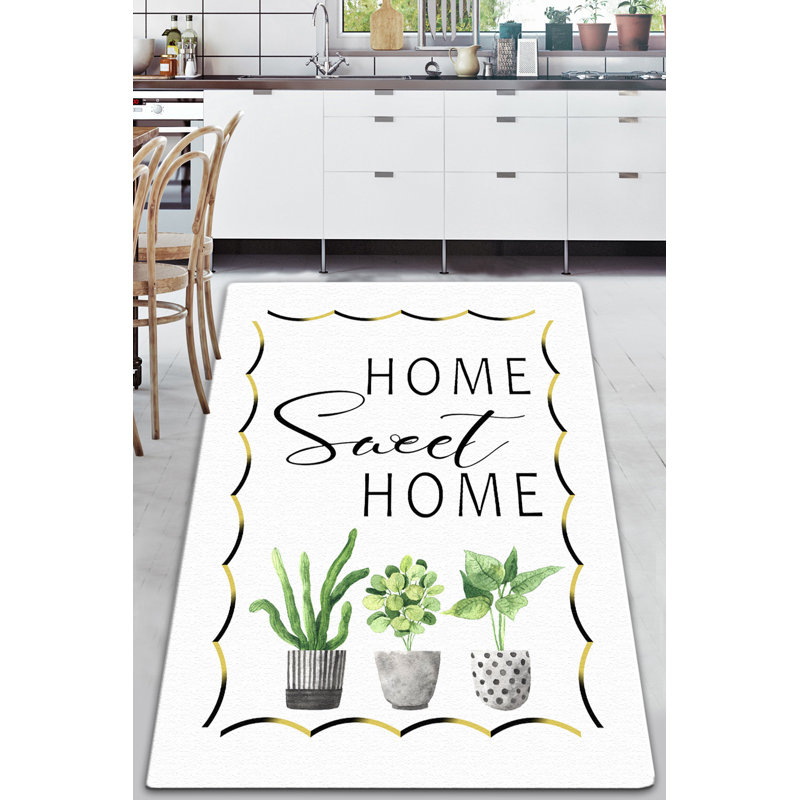 Antibacterial Hall Carpet, 100% Polyester, 31.5 x 59.1 inches | 10 mm Pile Height, 700 g/m² | Non-Slip Underside, Machine Washable, Easy Care | Perfect for Entryways & Living Spaces, Stylish & Functional Design