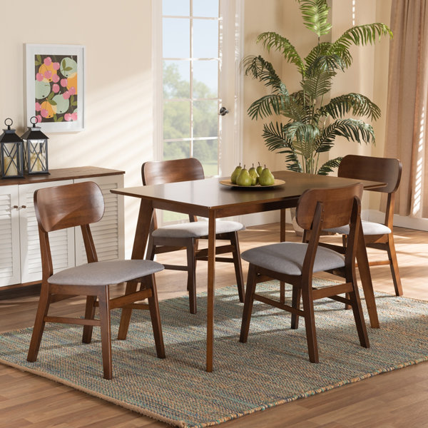 Wade Logan® Mesirow 5 - Piece Dining Set & Reviews | Wayfair