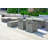 14 - Person Wicker Patio Dining Set with Rectangular Table , Cushions Included