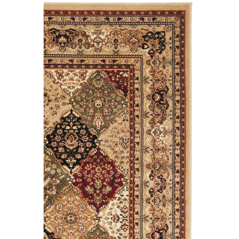 Tapis performance oriental Malayah, Carré 6 pi